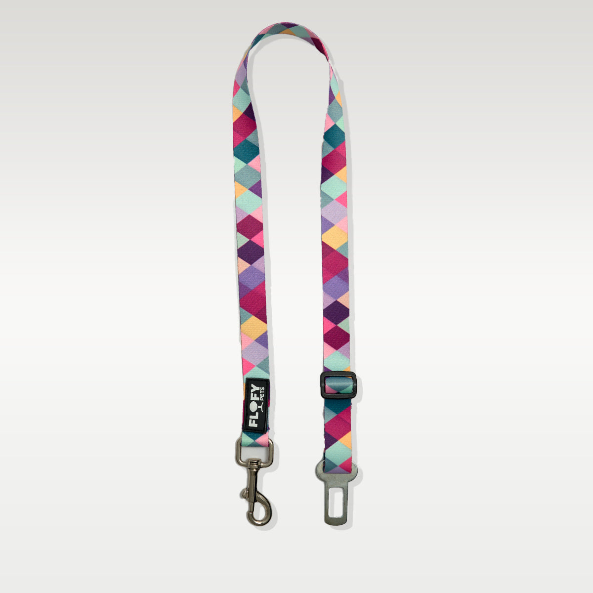 Cinturón para carro Rombos Morados