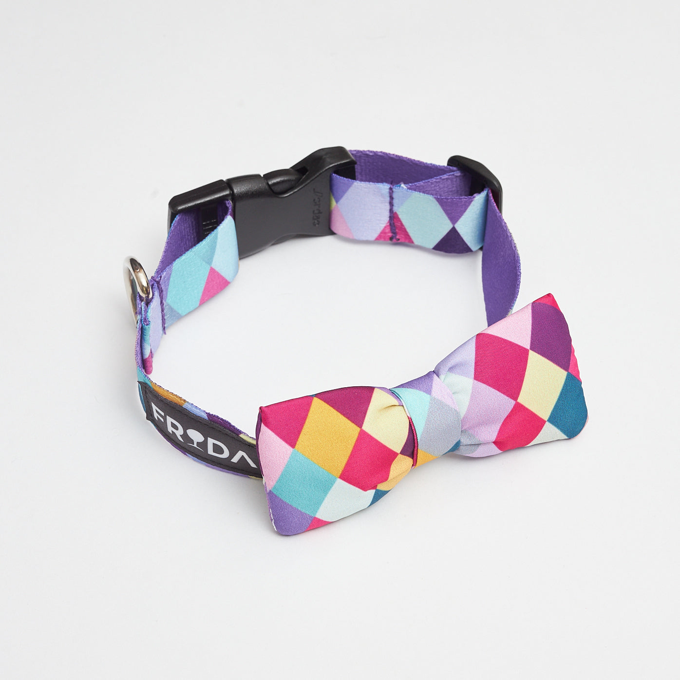 Collar Rombos Morados