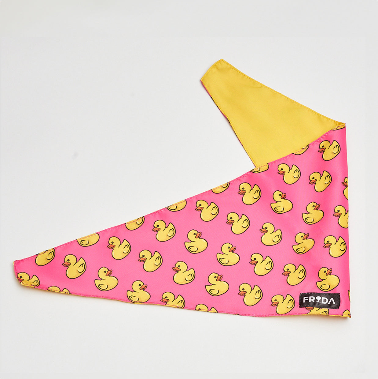 Pañoleta Patos de Hule Rosados