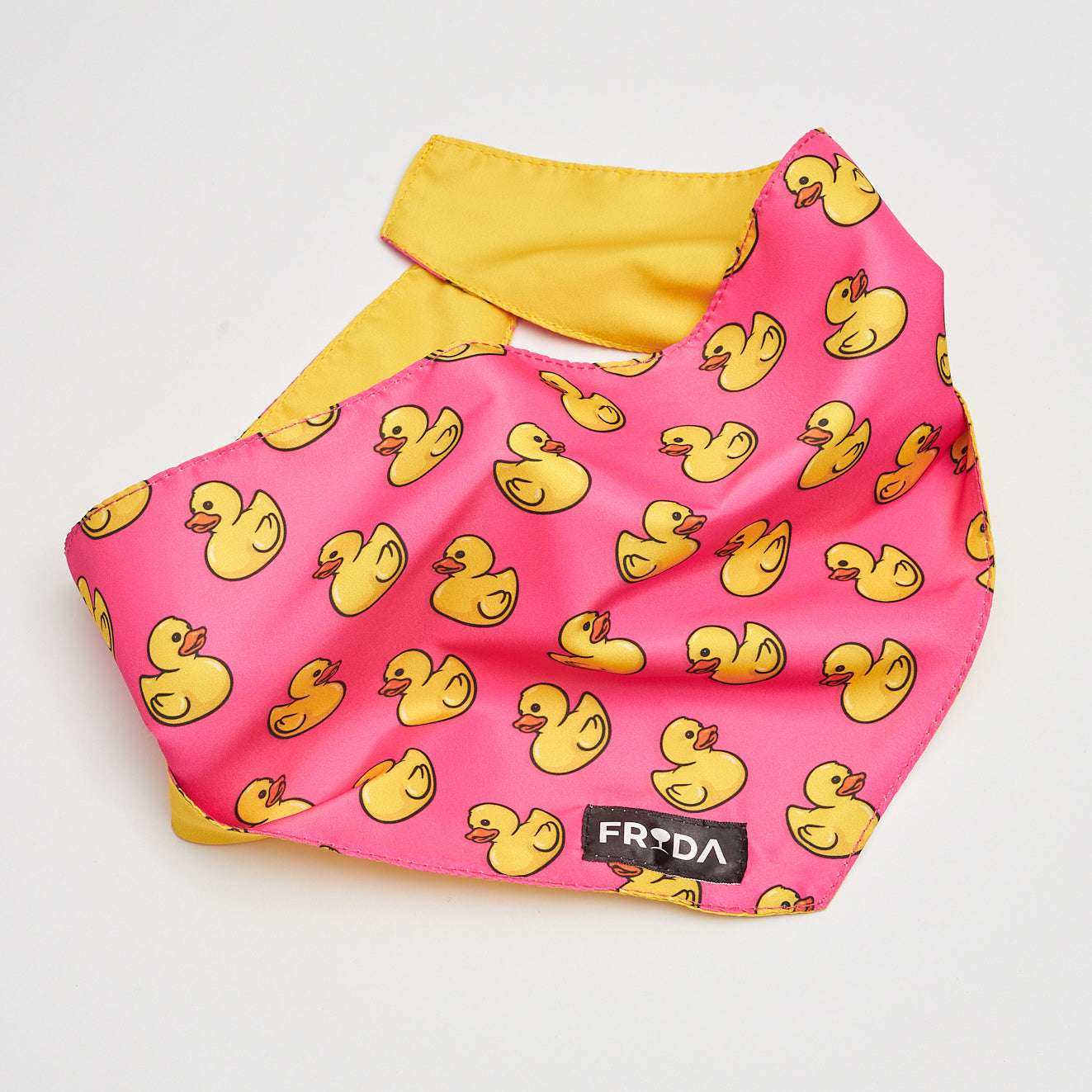 Pañoleta Patos de Hule Rosados