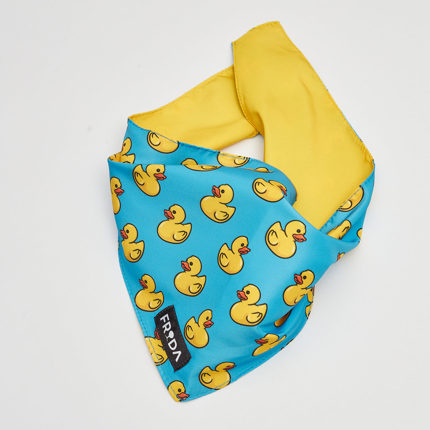 Pañoleta Patos de Hule Celestes