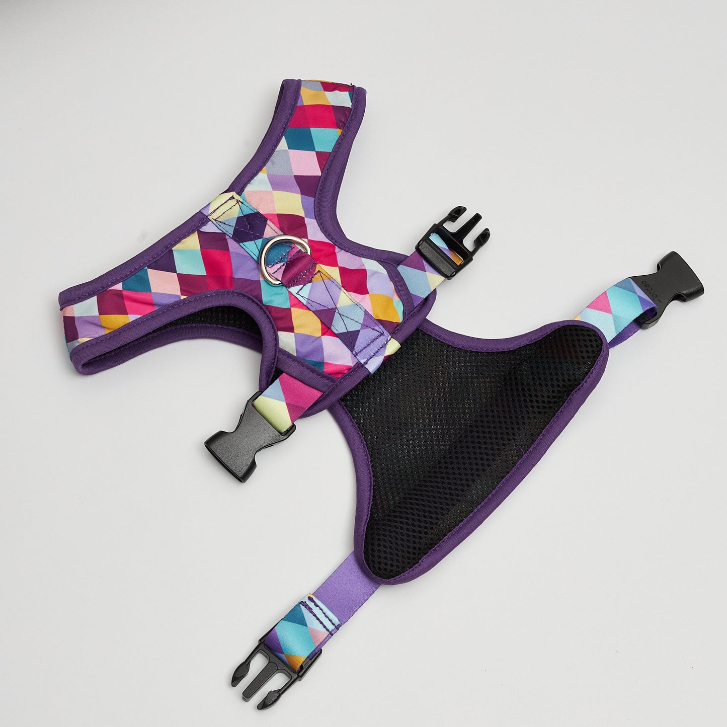 Pechera Rombos Morados