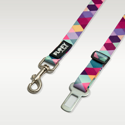 Cinturón para carro Rombos Morados