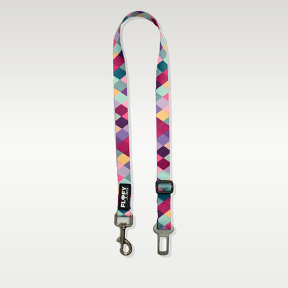 Cinturón para carro Rombos Morados