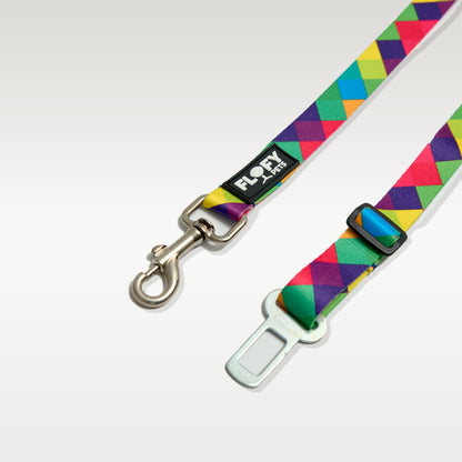 Cinturón para carro Rombos Azules