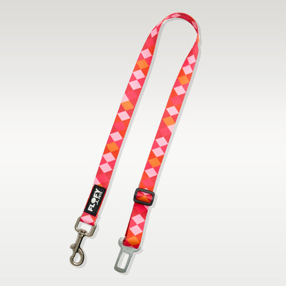 Cinturón para carro Rombos Fucsias