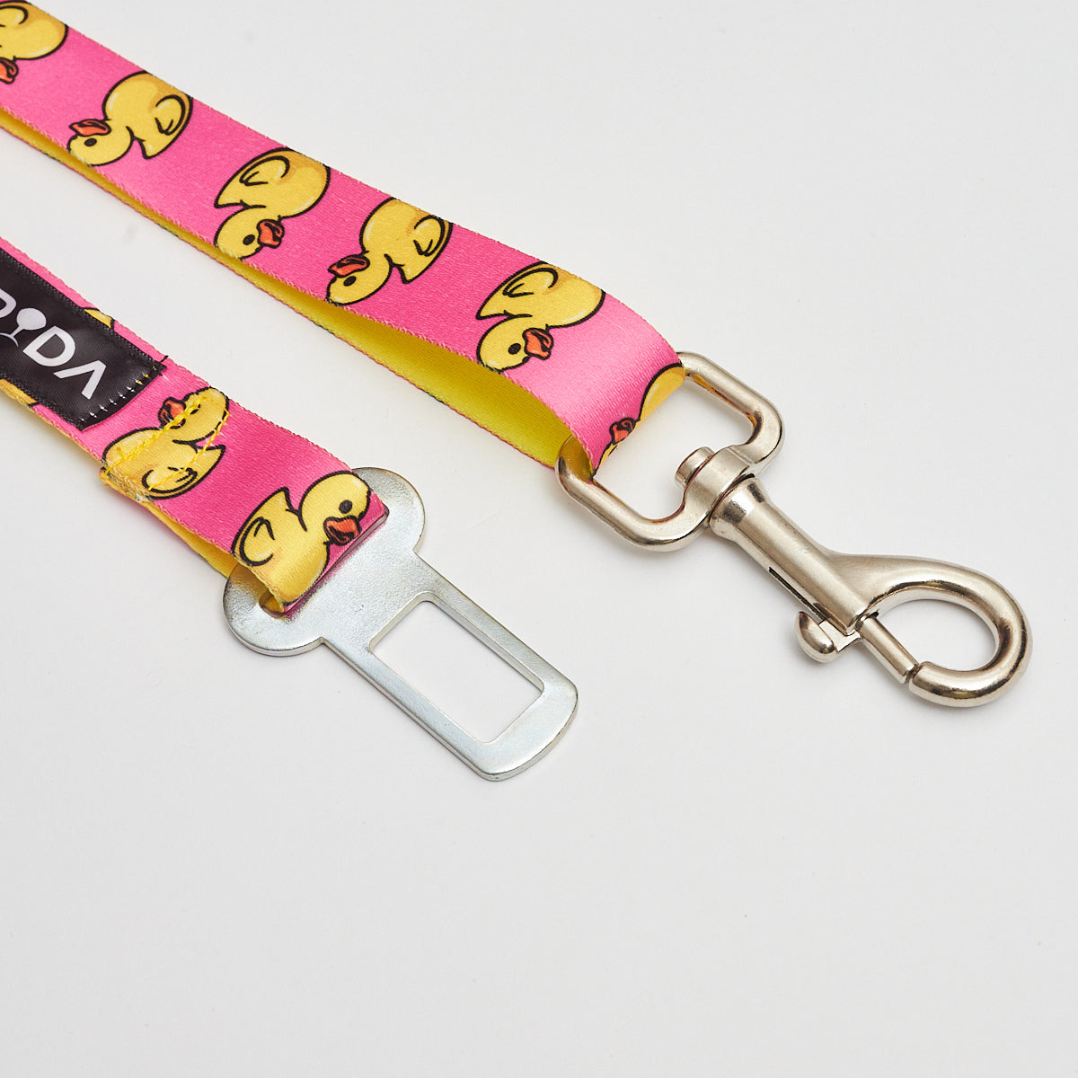 Cinturón para carro Patos de Hule Rosados
