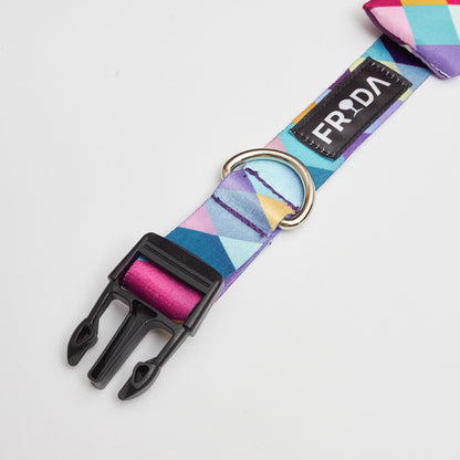 Collar Rombos Morados