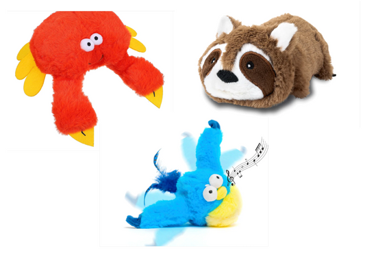 40% Off - Peluche con Movimiento y Sonido - Carga USB