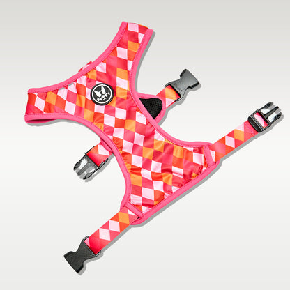 Pechera Rombos Fucsias