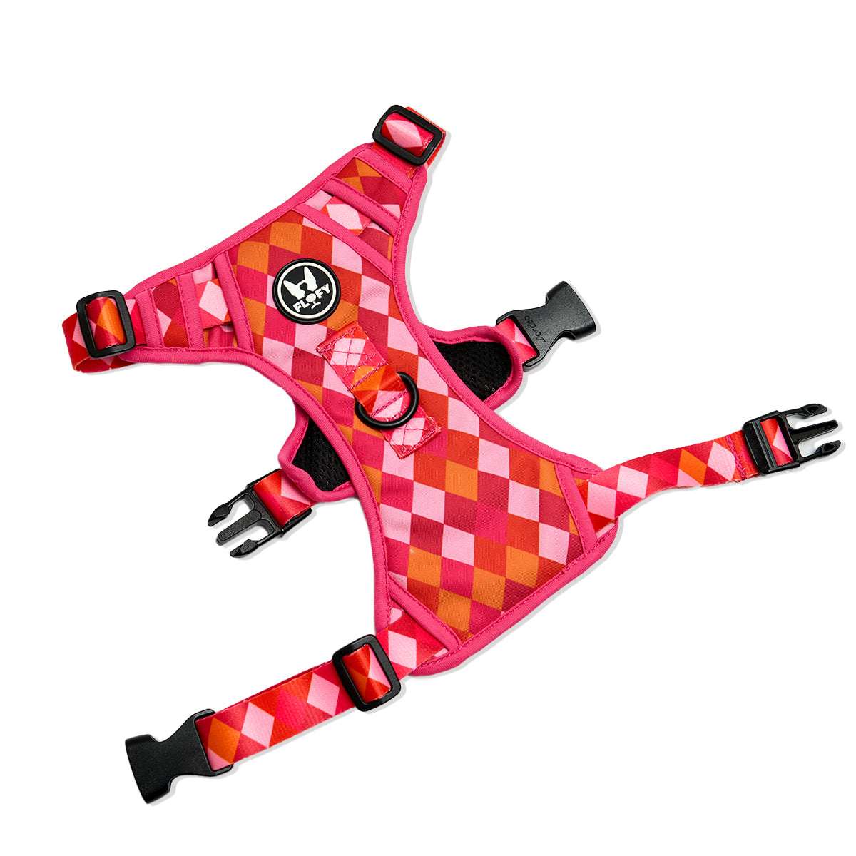 Pechera Evo 2.0 - Rombos Fucsia