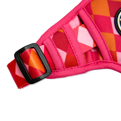 Pechera Evo 2.0 - Rombos Fucsia