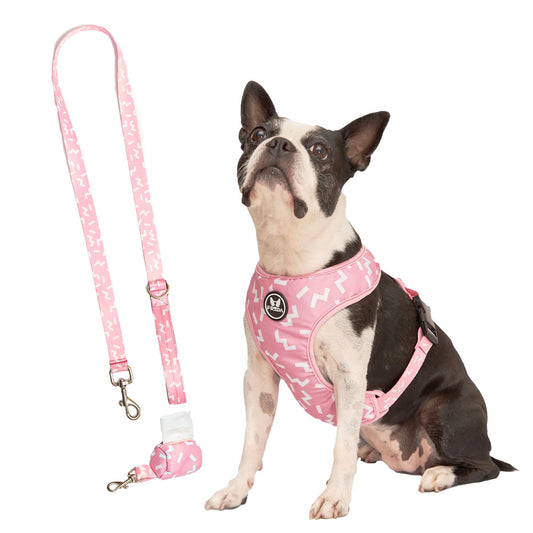Pechera y Correa - Serenity Pink